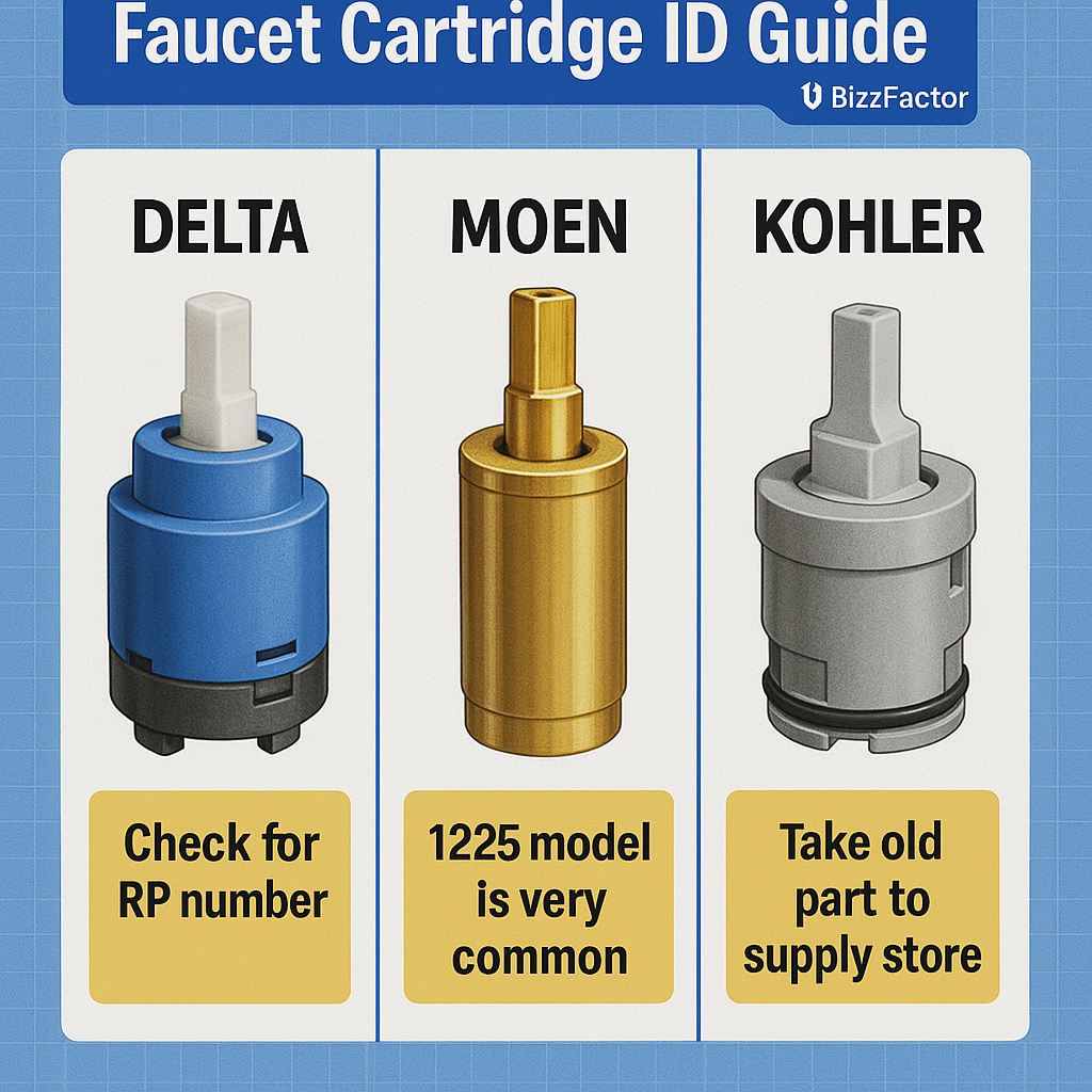 Infographic: Fix Leaky Faucets: Delta, Moen & Kohler Repair Guide