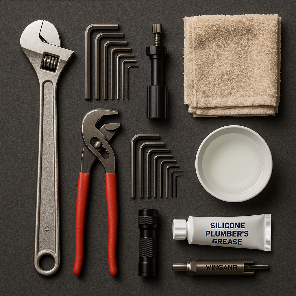 Illustration for Before You Begin: Essential Tools, Parts, and How to Shut Off Water Safely in Fix Leaky Faucets: Delta, Moen & Kohler Repair Guide