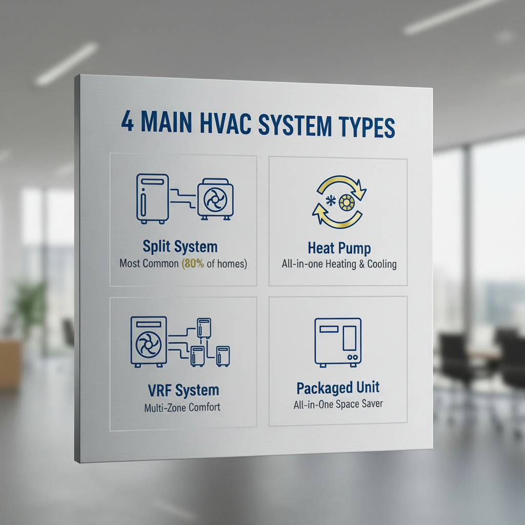 Infographic: HVAC Systems Guide: Types & Pro Installation Tips
