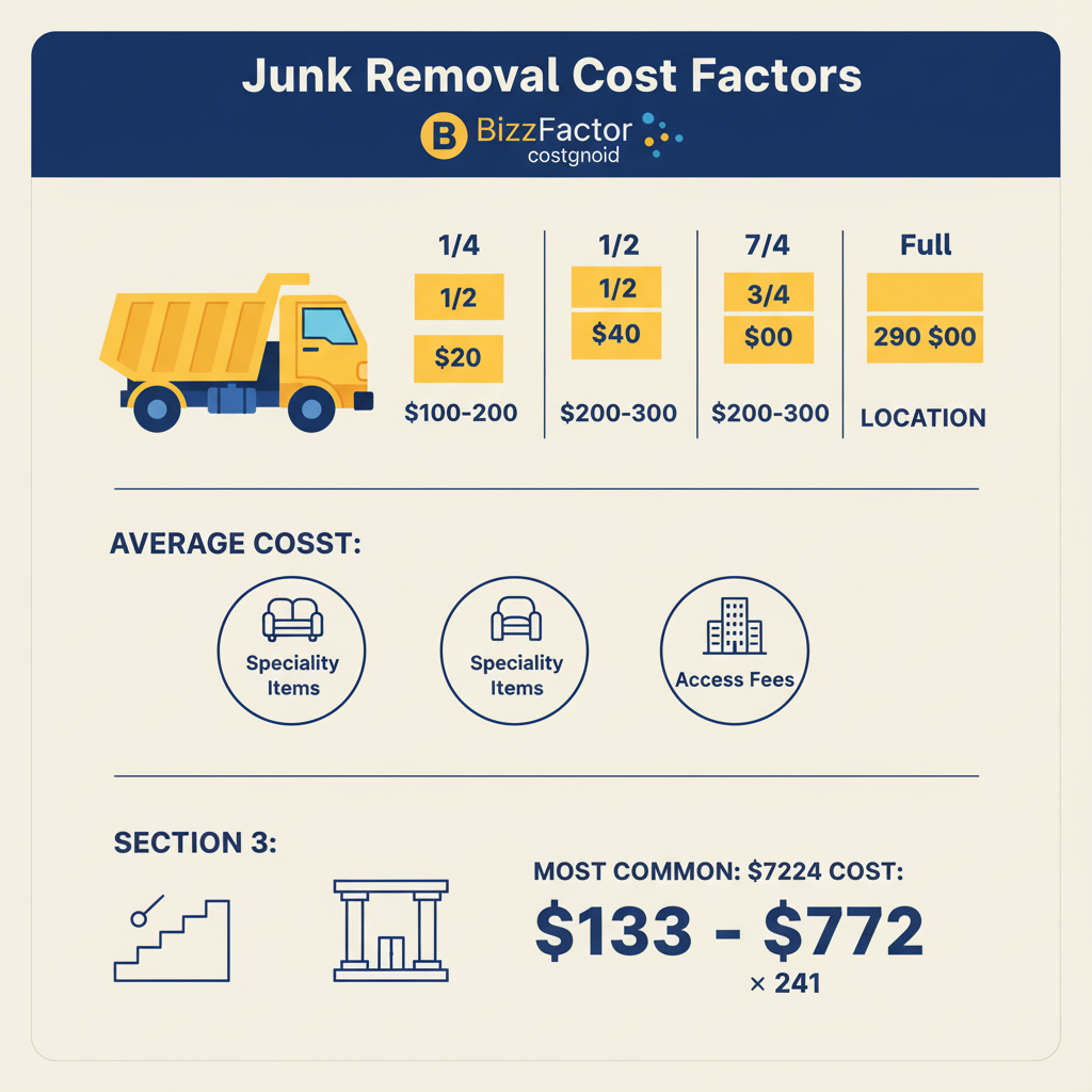 Infographic: Junk Removal Costs 2025: Pro Pricing Guide