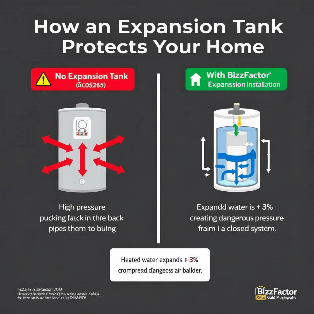 Infographic: Water Heater Expansion Tank: When You Need One (2024 Guide)