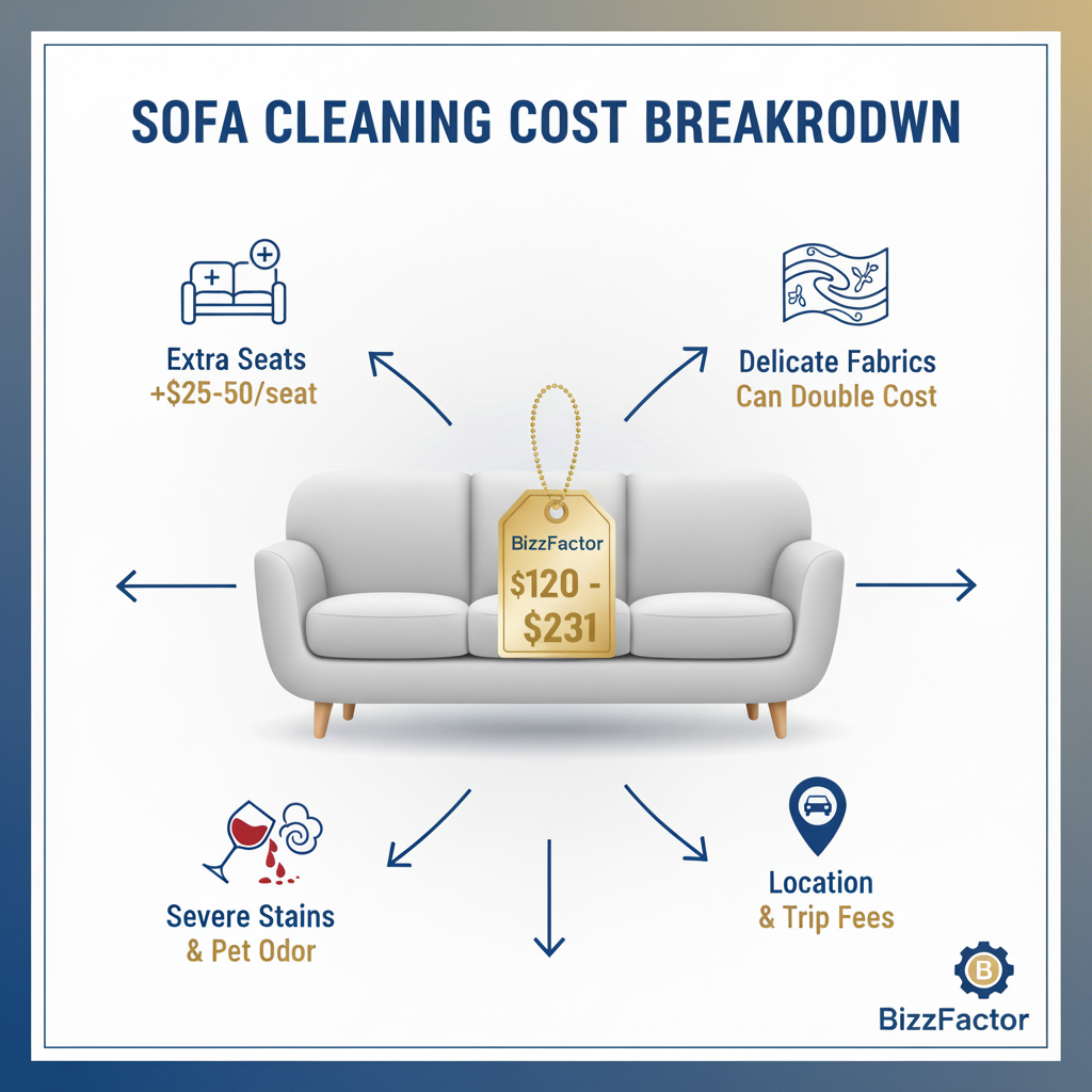 Infographic: Sofa Cleaning Costs 2025: Don't Get Overcharged