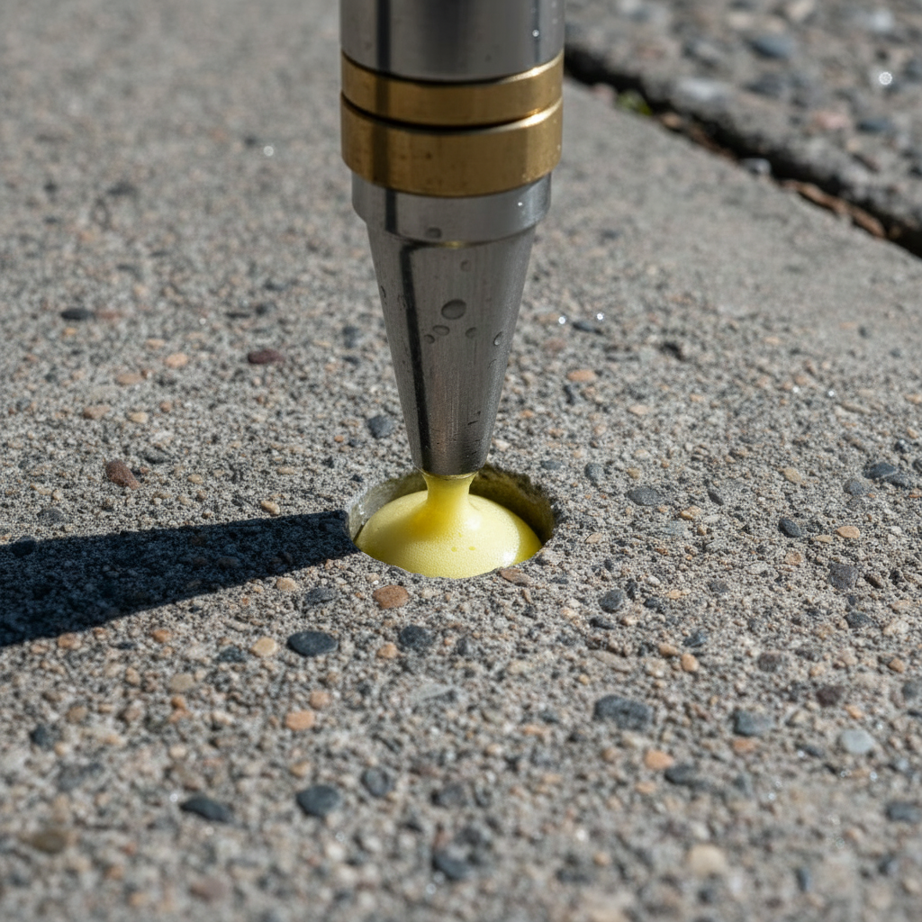 Detail view: Concrete Leveling vs Replacement: 2025 Cost Guide