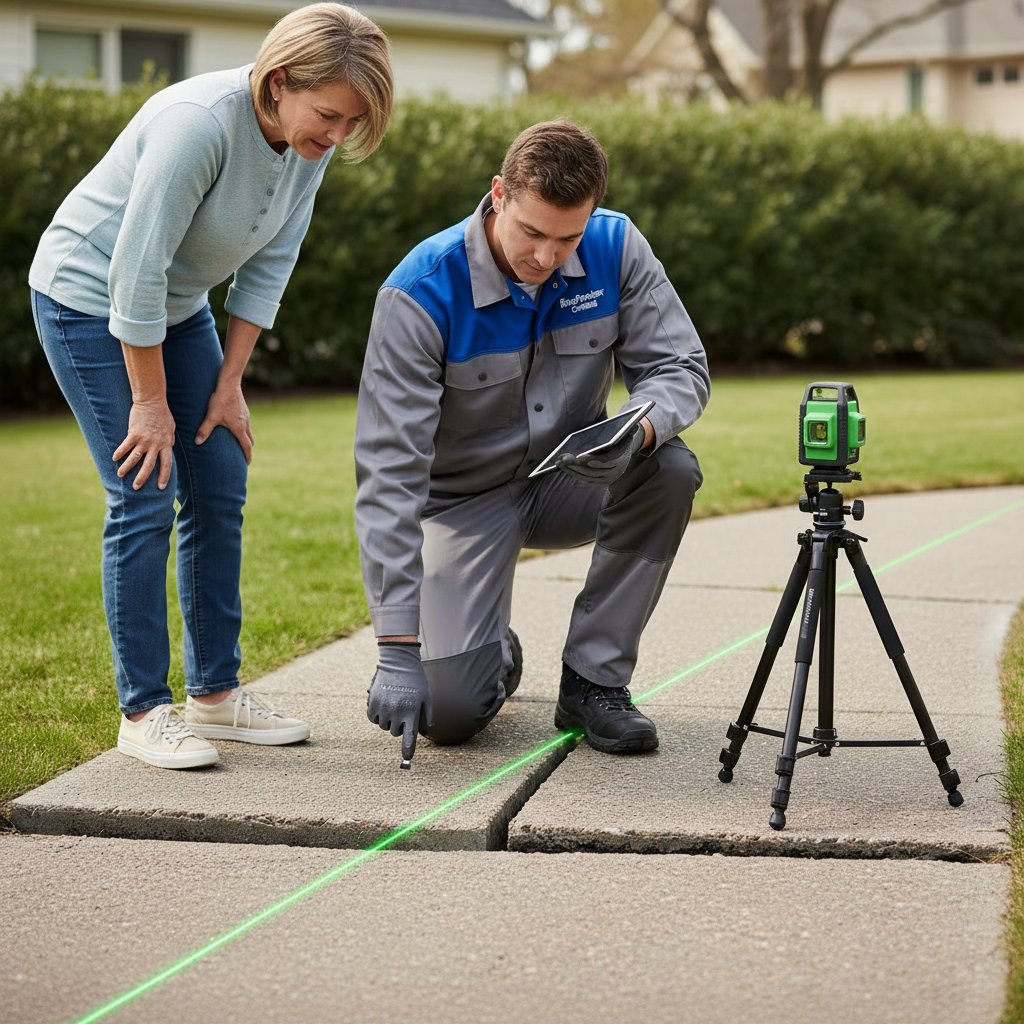 Illustration for Understanding Your Concrete Repair Options in Concrete Leveling vs Replacement: 2025 Cost Guide