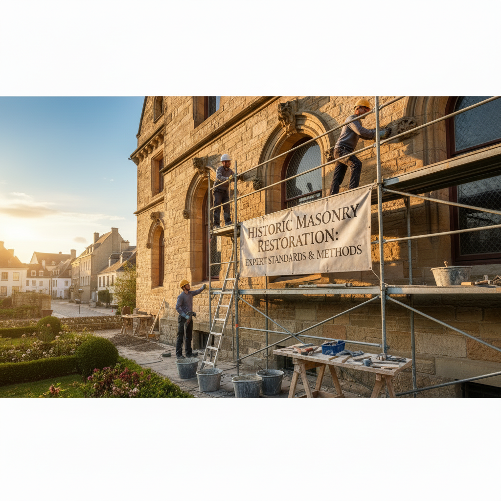 Historic Masonry Restoration: Expert Standards & Methods