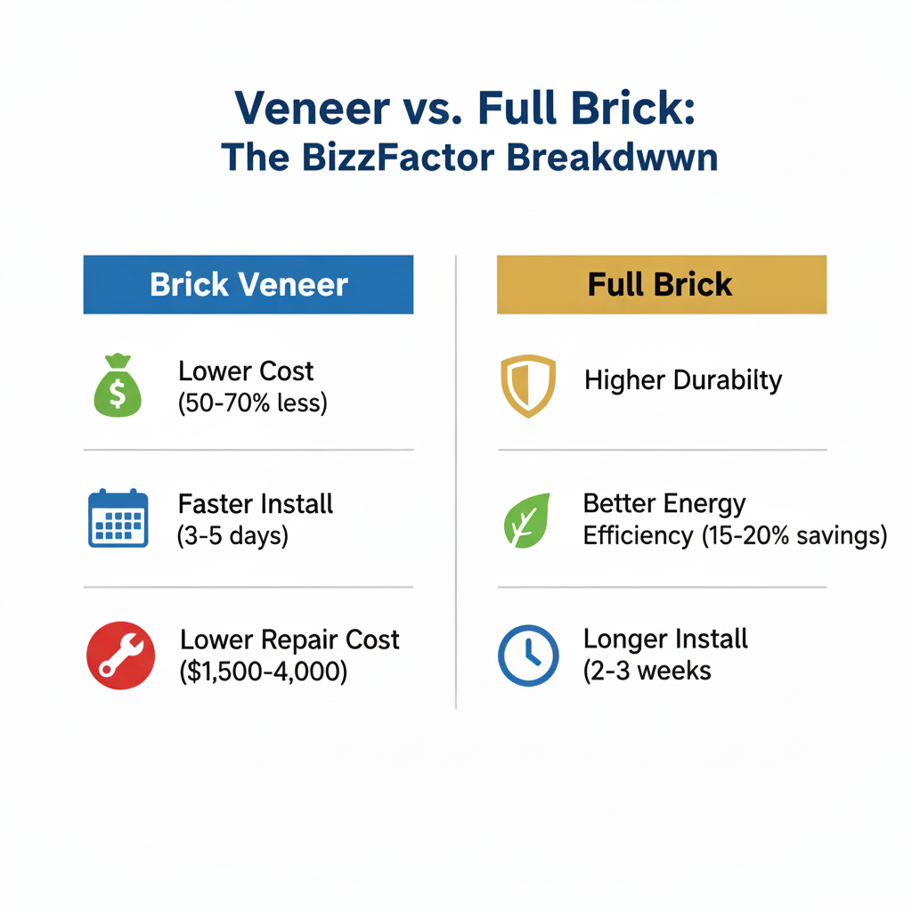 Infographic: Brick Veneer vs Full Brick: Which Builds Better?