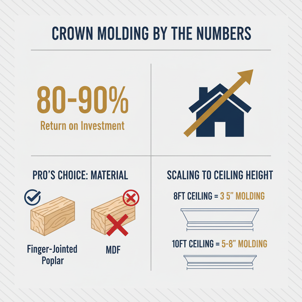 Infographic: Crown Molding Guide: Pro Tips & Ideas