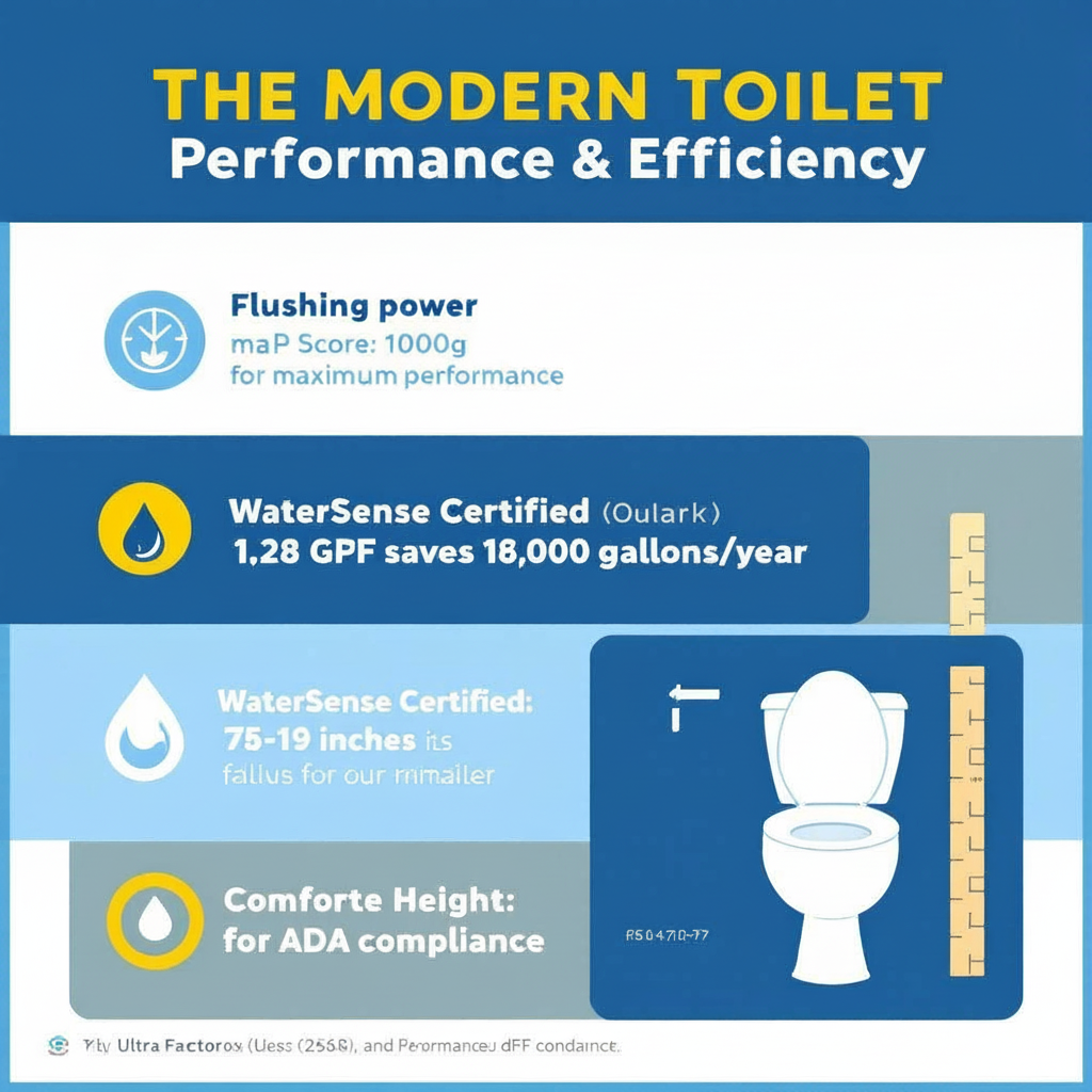 Infographic: Toilet Selection Guide 2024: Performance & Efficiency