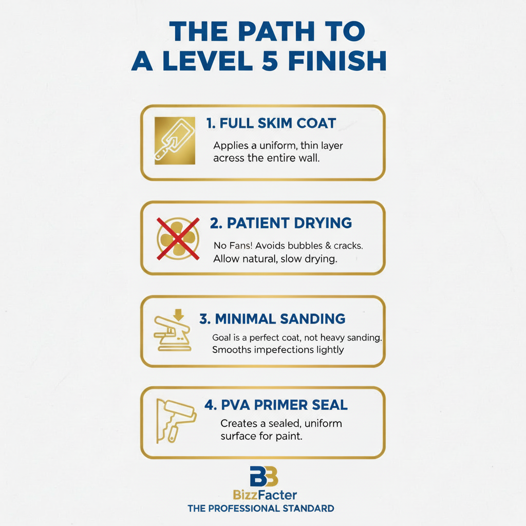 Infographic: Wall Smoothing: Pro Tips for a Level 5 Finish