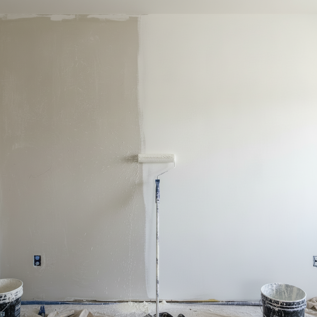 Illustration for Priming: Don't Skip This Critical Step in Wall Smoothing: Pro Tips for a Level 5 Finish