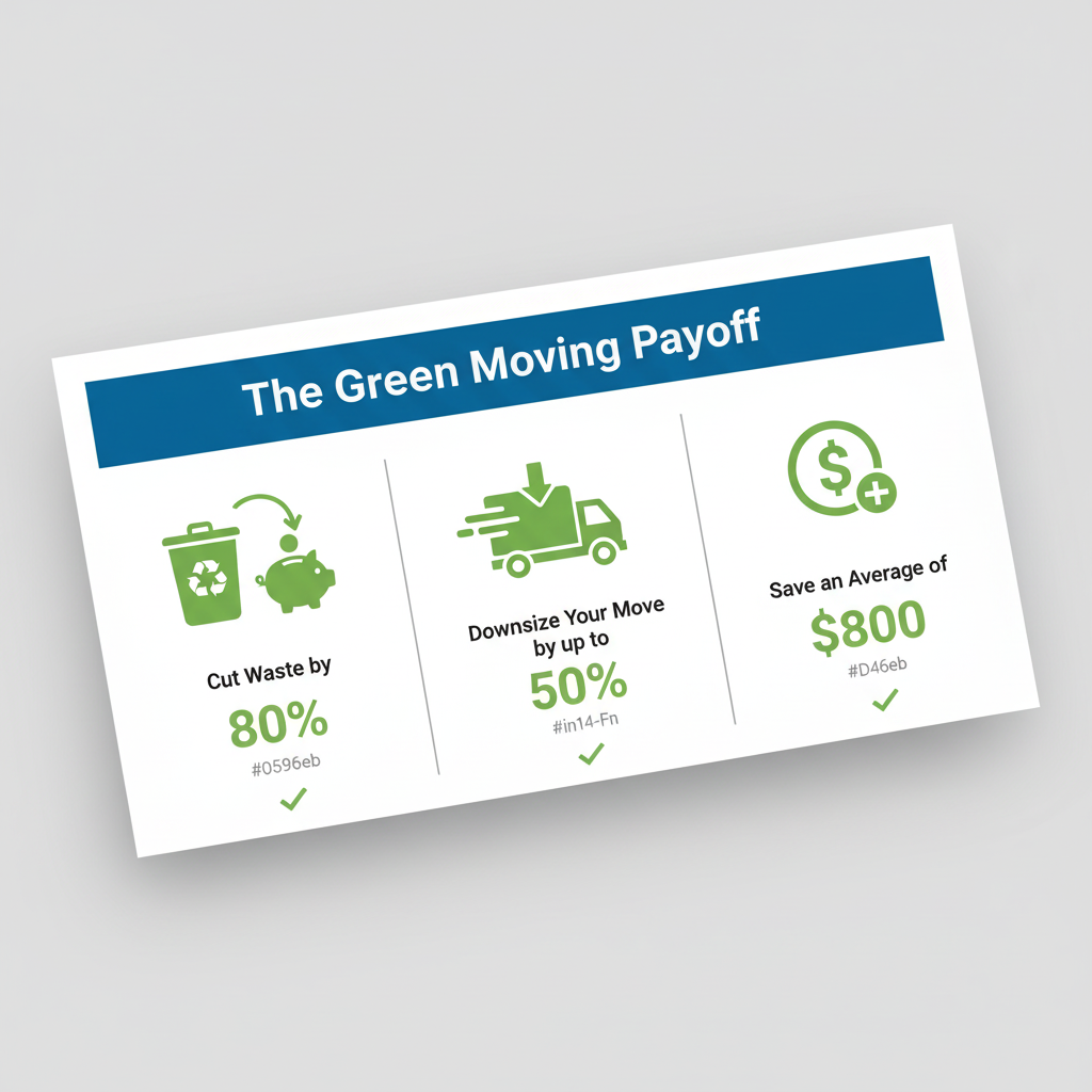 Infographic: Green Moving: How to Save Money & Cut Waste