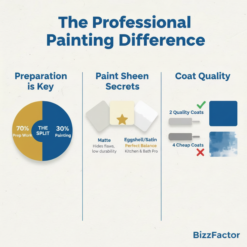 Infographic: Professional Wall Painting Guide: Expert Tips & Techniques