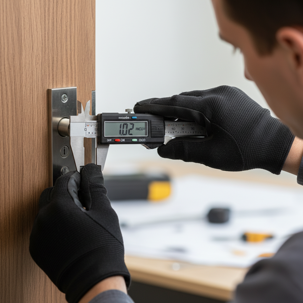 Illustration for How Do You Secure Entry Doors Properly? BizzFactor's Installation Standard in Security Lock Standards: Pro Installation Guide 2024