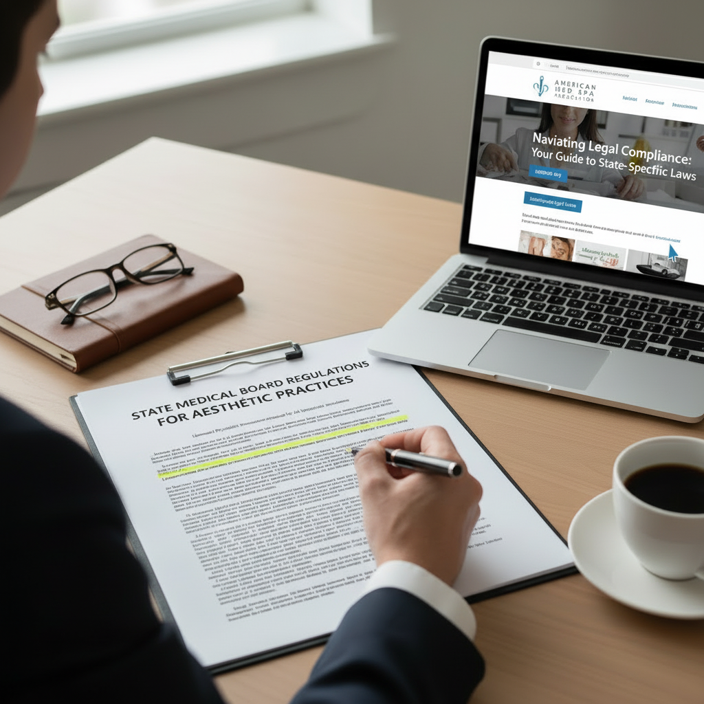 Illustration for Legal Requirements for Medical Director Oversight in Med Spa Medical Director Requirements 2024 Guide