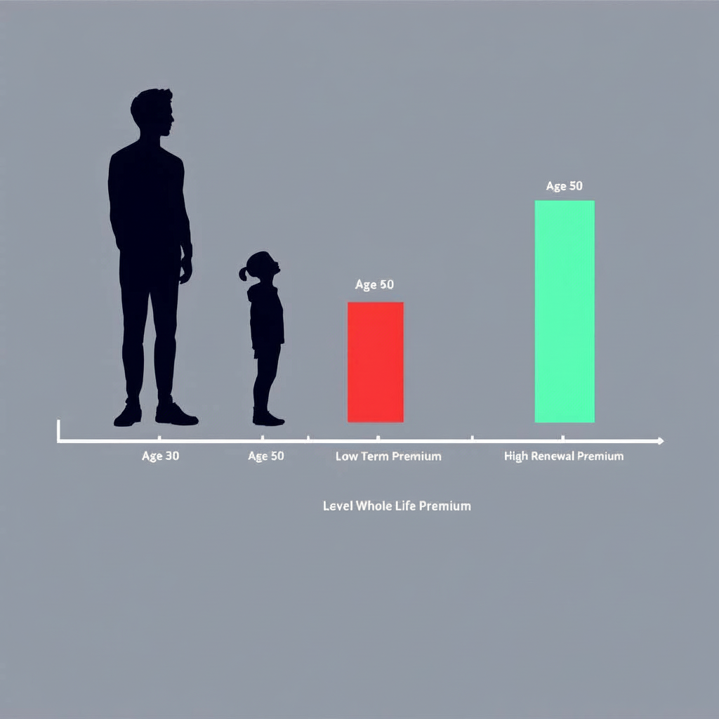 Illustration for How Do Age and Health Affect Your Choice? in Term vs Whole Life Insurance: Which Is Best for Homeowners?