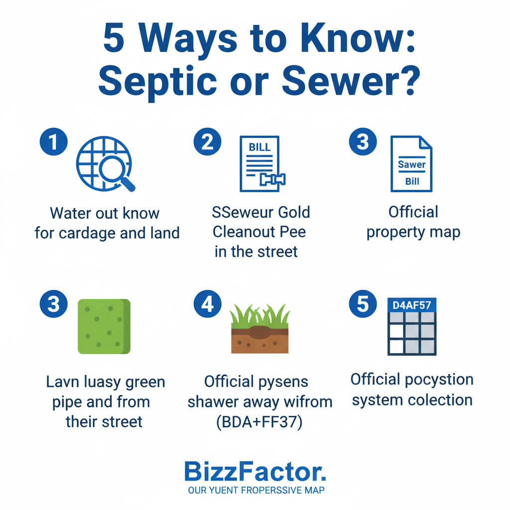 Infographic: Septic vs Sewer: 5 Easy Ways to Tell Which System You Have