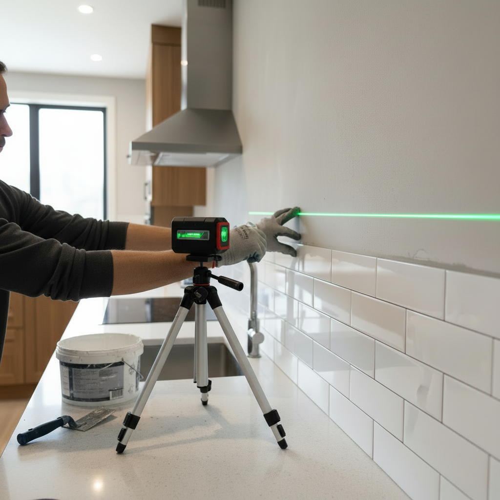 Illustration for How Do You Ensure Accurate Measurement and Layout? in Essential DIY Tile Tools: Professional Equipment Guide 2024