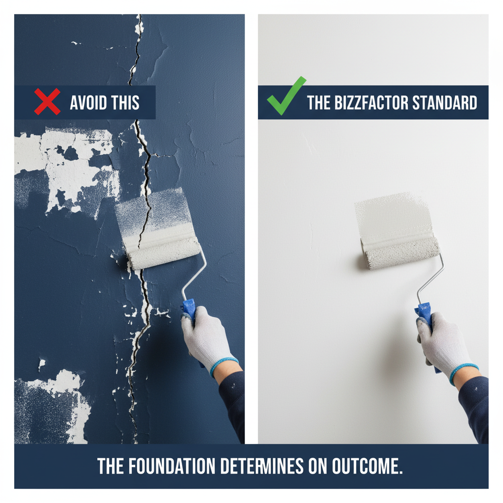 Comparison: Pro Painting Guide: Spotting Bad Work