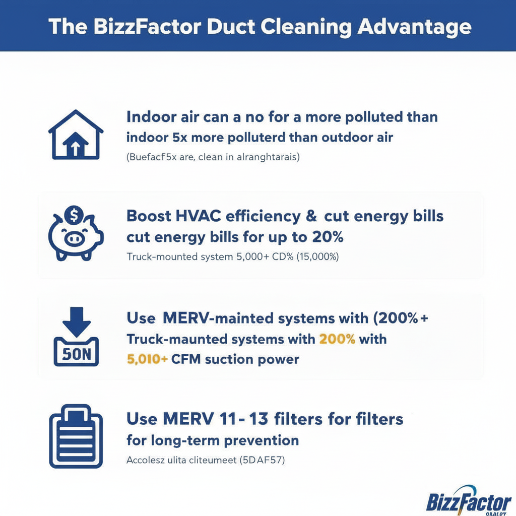 Infographic: Air Duct Cleaning: Cut Bills 20% & Breathe Cleaner Air