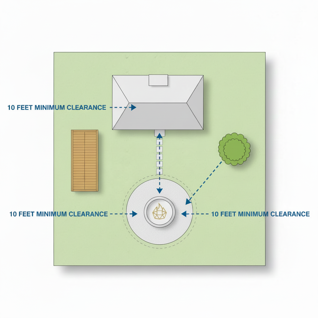 Illustration for Permitting and Inspection Requirements in DIY Fire Pit Kits vs Custom Masonry: 2024 Real Cost Guide