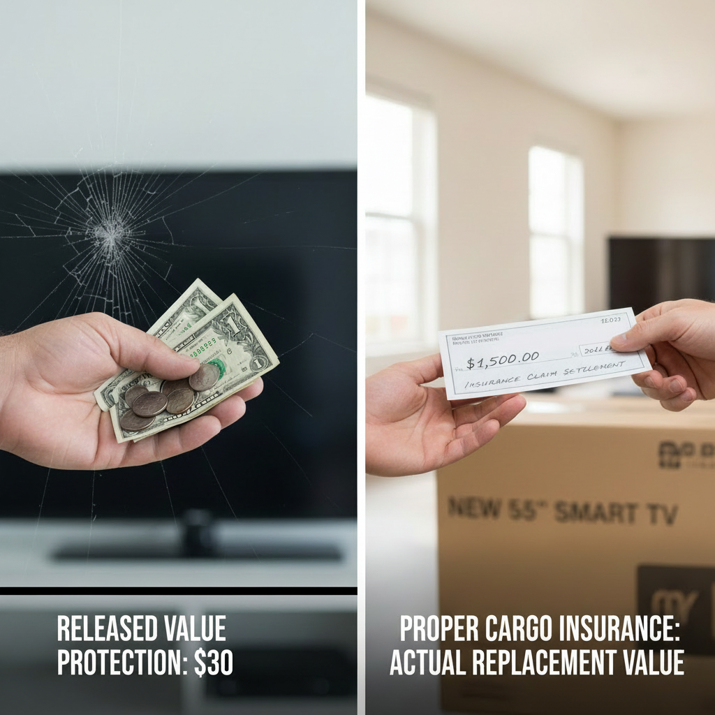 Illustration for What Is Mover's Cargo Insurance, Really? in Mover's Insurance: Is Your Stuff Actually Covered?