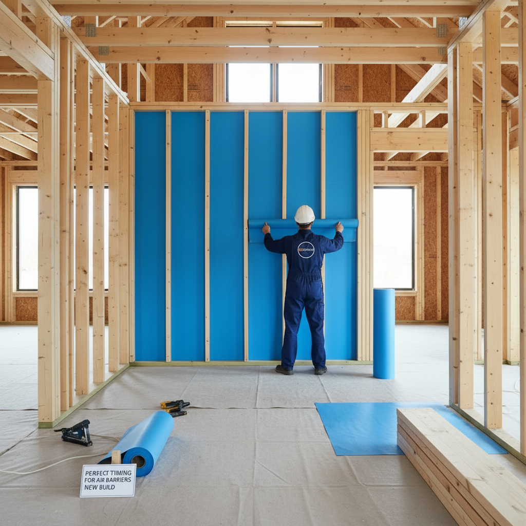 Illustration for What Defines Insulation for New Construction? in New Build vs Retrofit Insulation: Pro Guide 2024