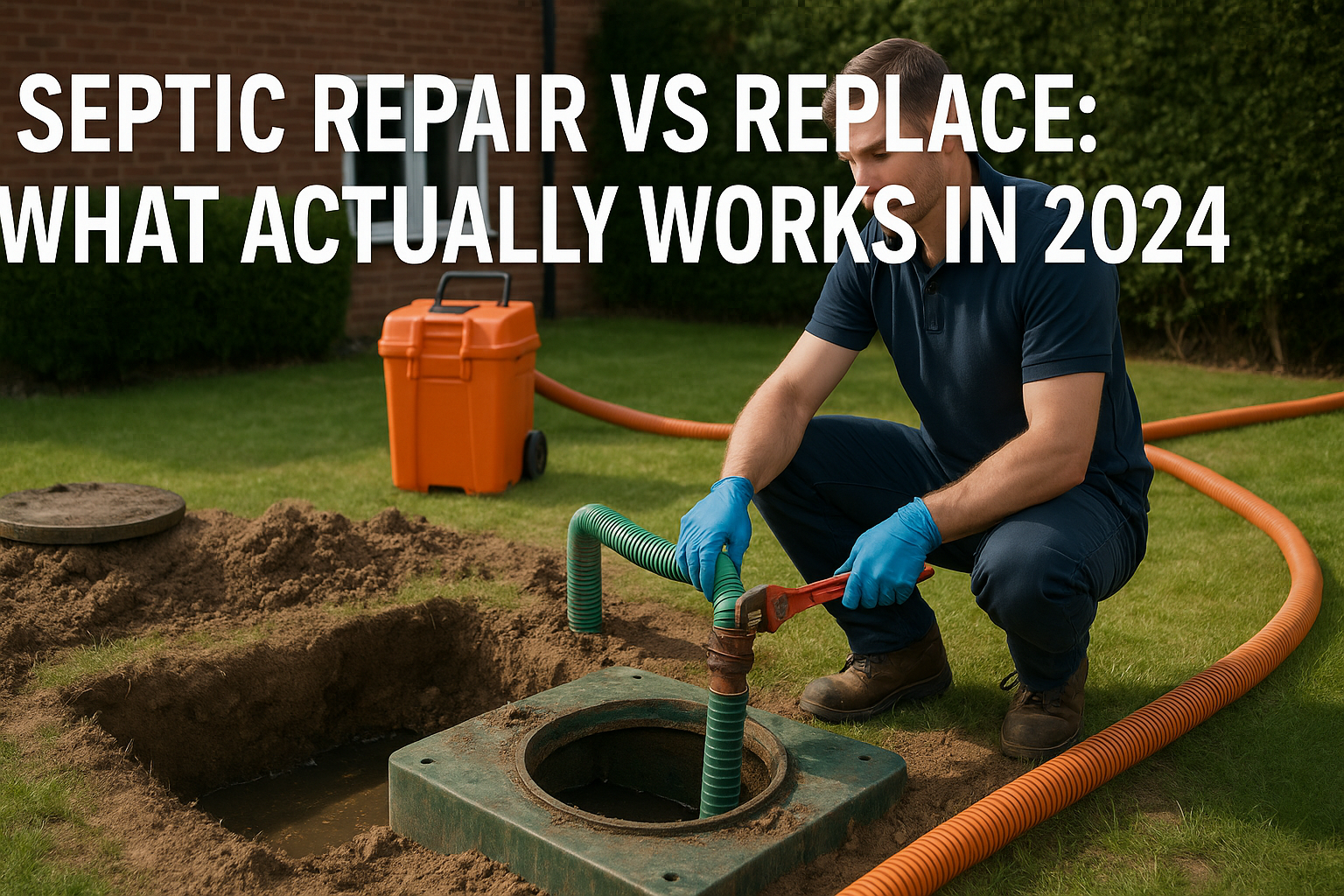 Septic Repair vs Replace: What Actually Works in 2024