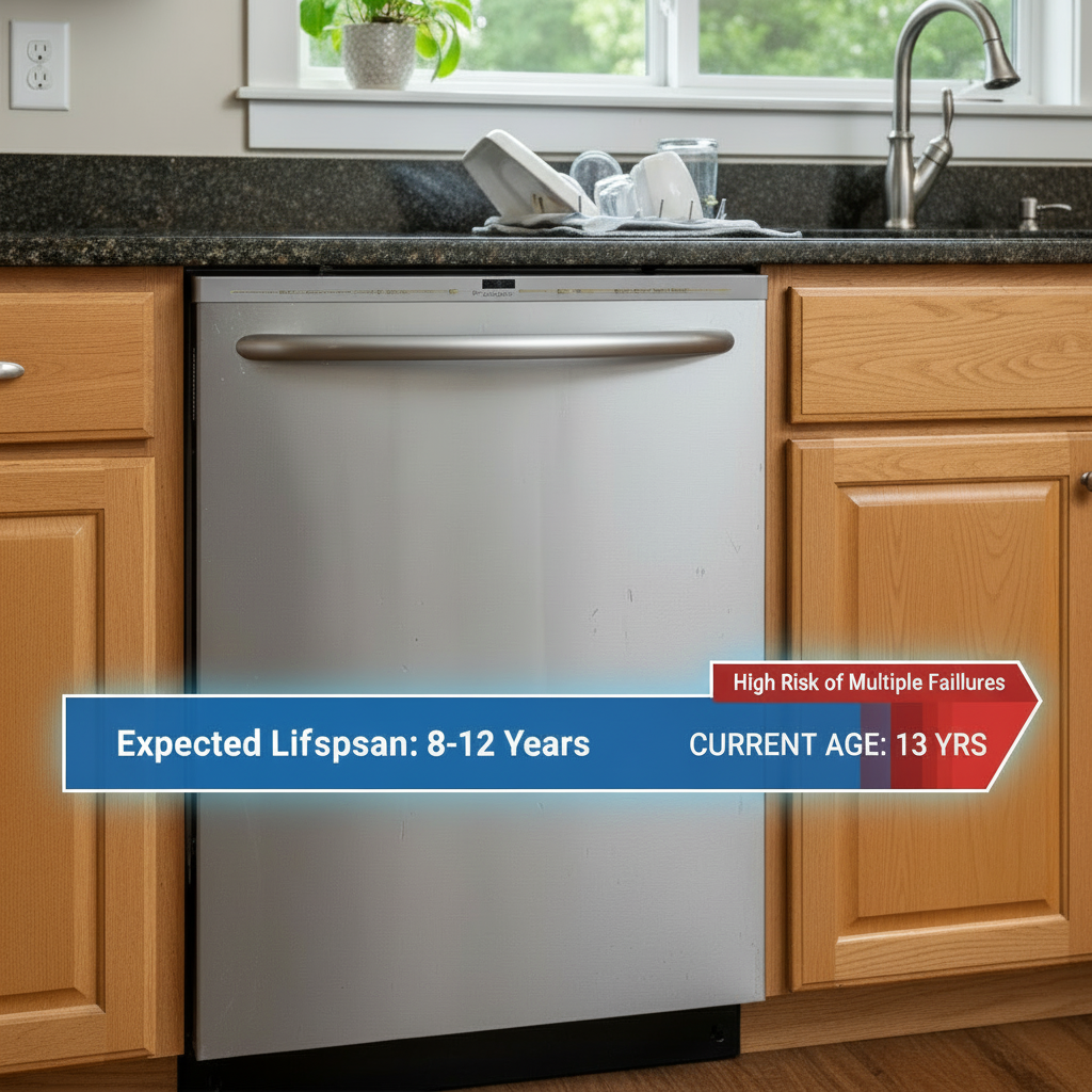 Illustration for When Does Age Trump the 50% Rule? in 50% Rule for Home Appliances: When to Repair or Replace