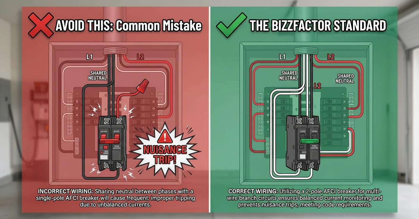 Comparison: AFCI Breaker Rules: 2024 NEC Compliance Guide