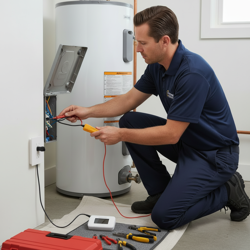 Illustration for The Professional Installation Process: What to Expect in Water Heater Timer vs. Smart Switch: Which is Best?