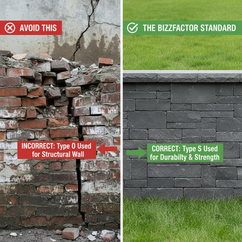 Comparison: Mortar Types S, M, O, K: Expert Selection Guide 2024