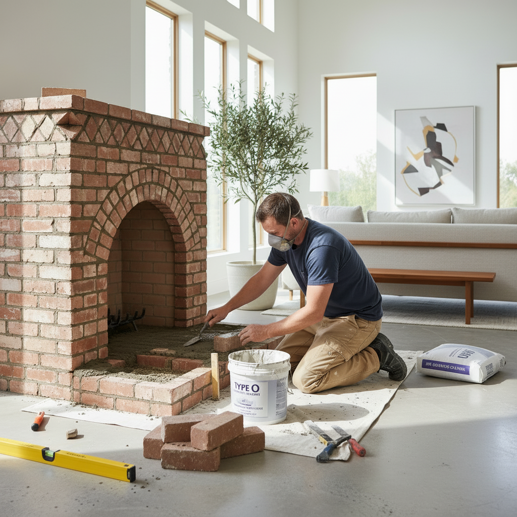 Illustration for How Strong Is Type O Mortar? in Mortar Types S, M, O, K: Expert Selection Guide 2024