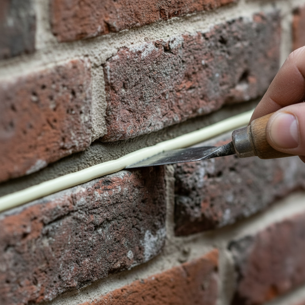 Detail view: Tuckpointing vs Repointing: Masonry Repair Guide