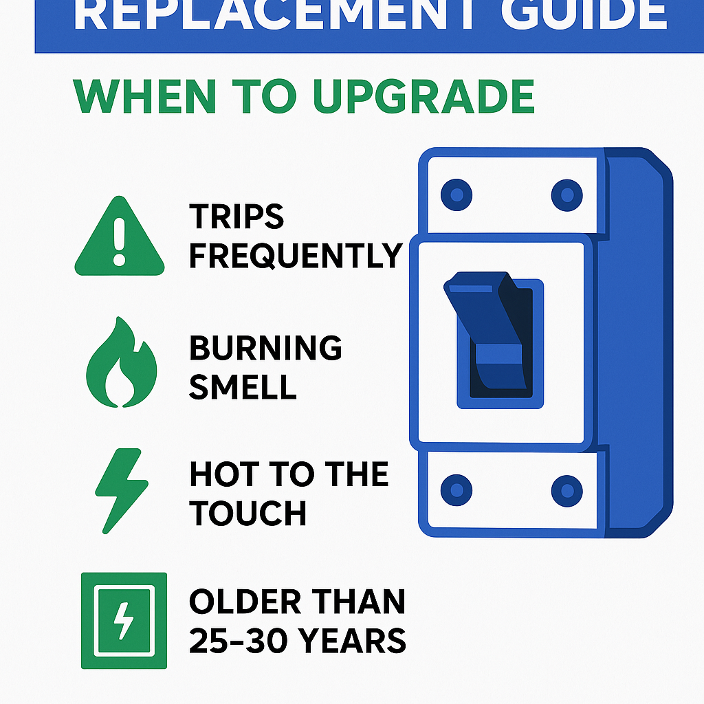 Infographic: Circuit Breaker Replacement Guide: When to Upgrade