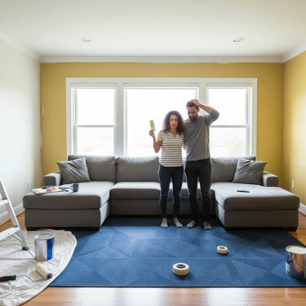 Illustration for The "Neutral Color Trap" and Sneaky Undertones in How to Pick Perfect Paint Colors