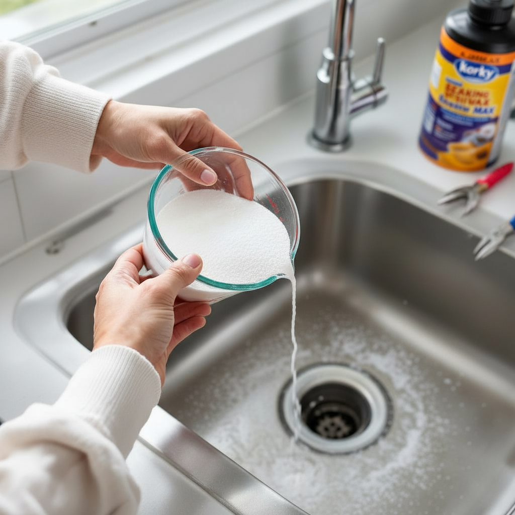 Illustration for When DIY Drain Cleaning is Effective in DIY vs Professional Plumber: When to Call for Help