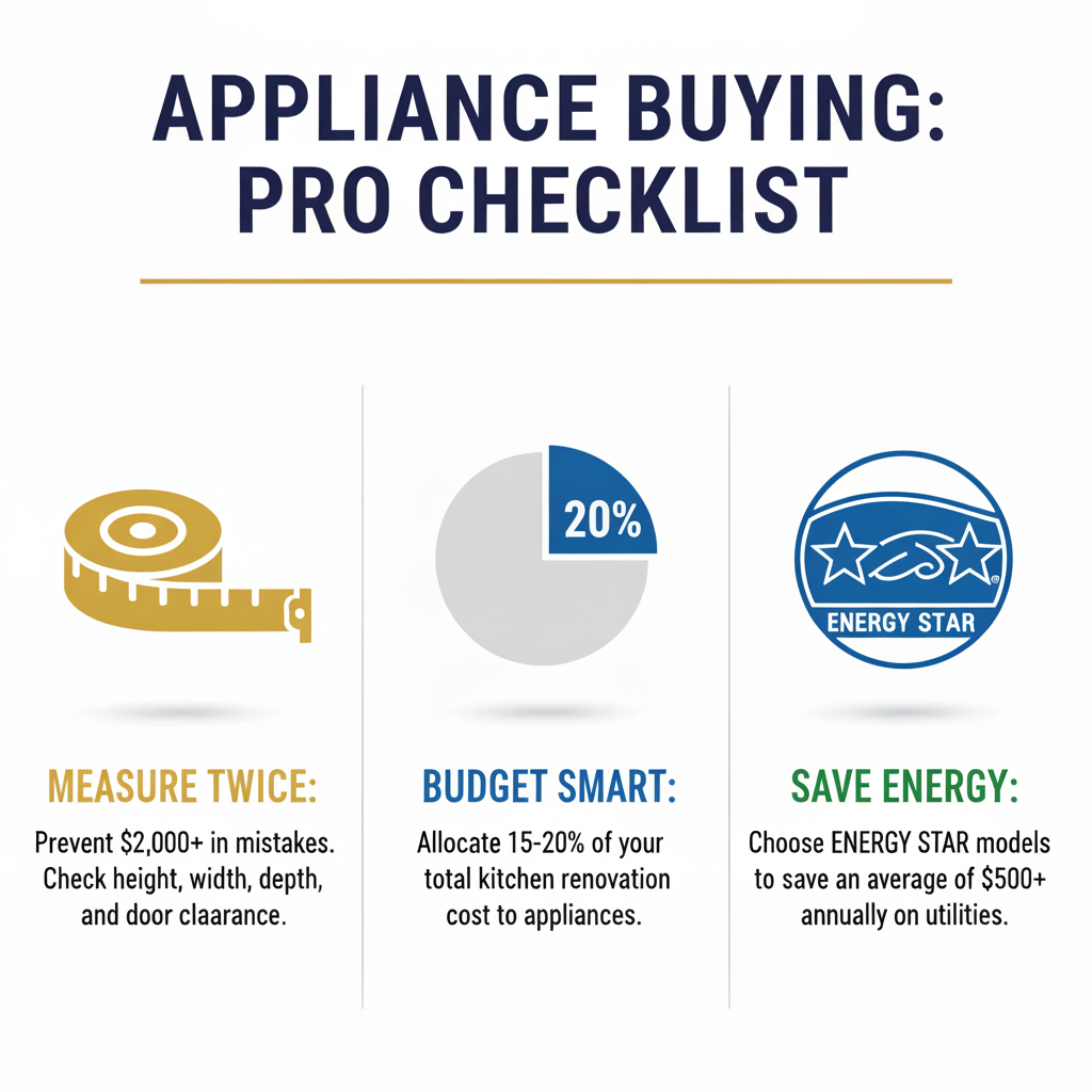 Infographic: Kitchen Appliance Buying Guide 2024: Expert Tips