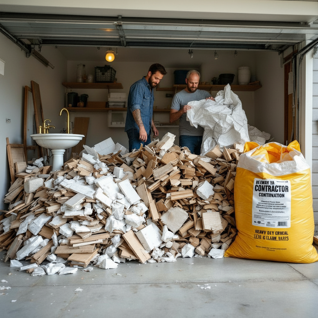 Illustration for How Do You Handle DIY Debris Removal for Small Projects? in Construction Debris Removal: DIY vs Pro Guide 2024