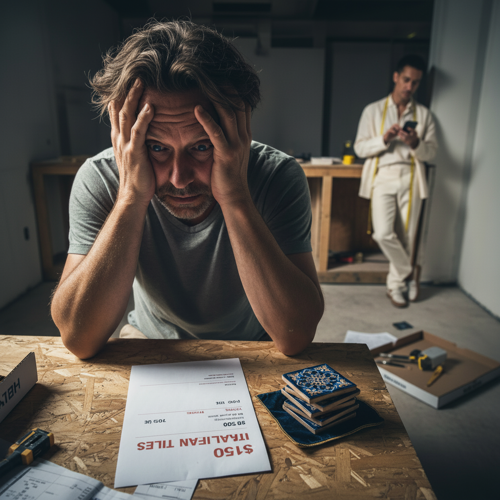 Illustration for What Red Flags Should You Avoid? in How to Choose Interior Designer for Major Home Renovation