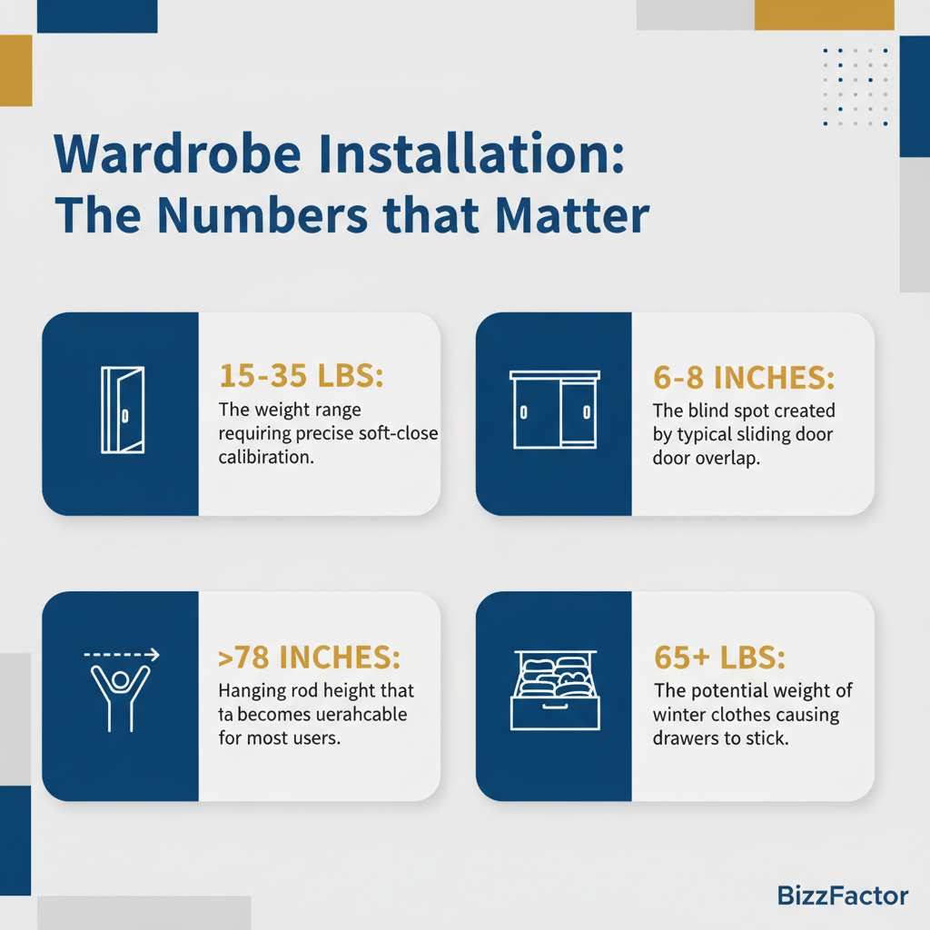 Infographic: Wardrobe Installation Problems? 7 Fixes That Work