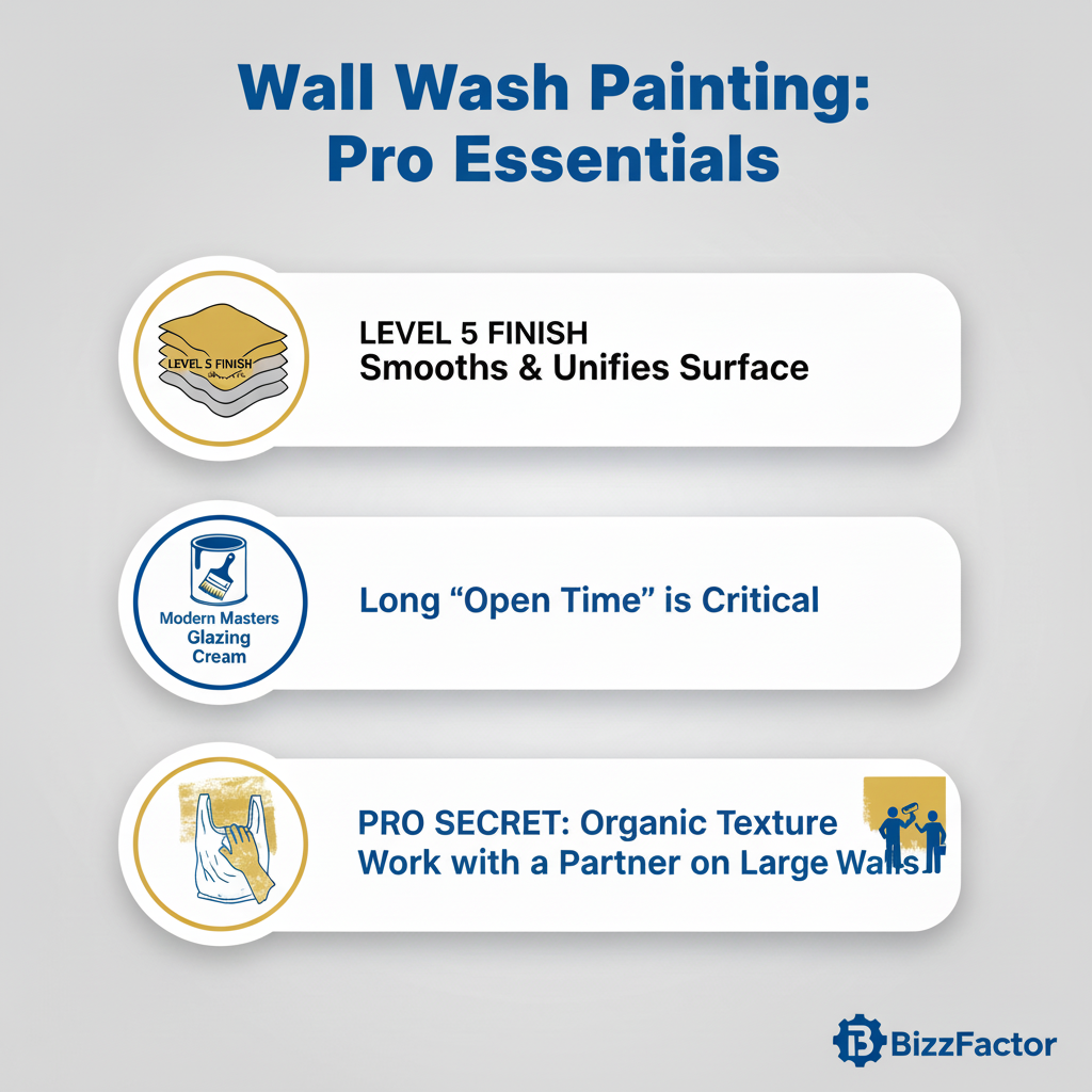 Infographic: Wall Wash Painting: Pro Tips for Flawless Finishes