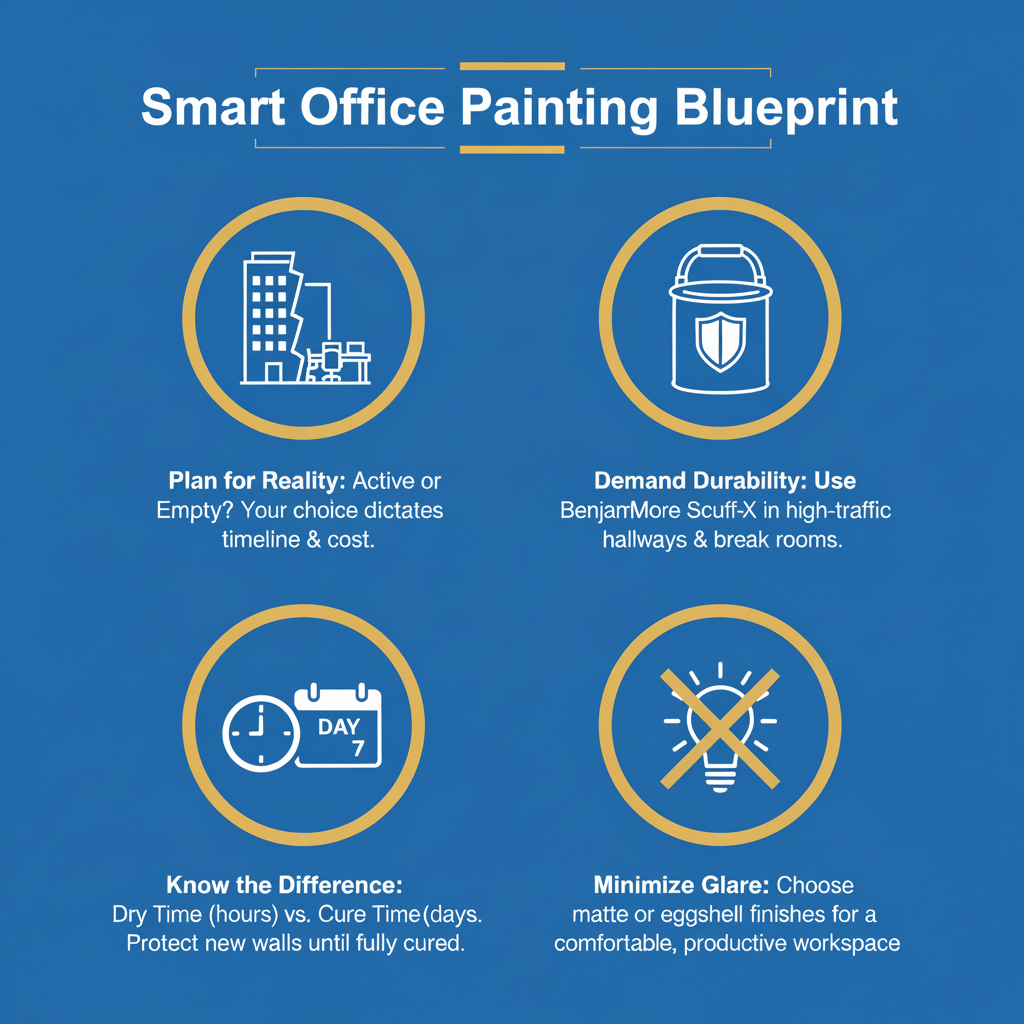 Infographic: Office Painting Guide: Pro Tips & Costs