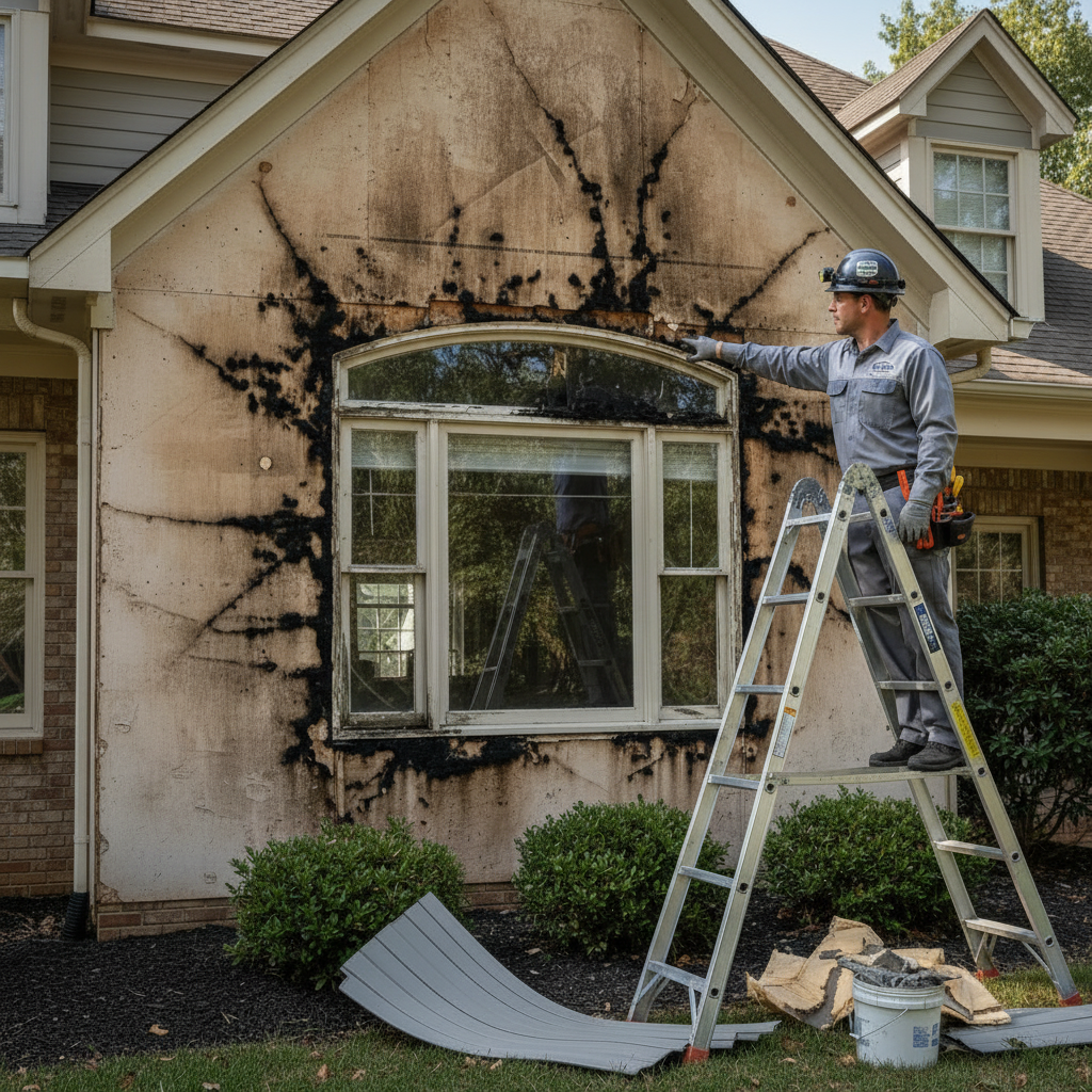 Illustration for When Should You Definitely Call the Pros? in DIY vs Pro Siding Repairs: When to Call Experts