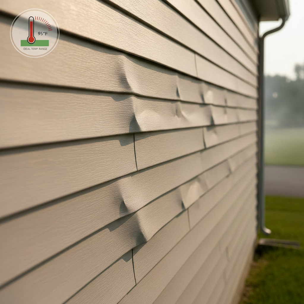 Illustration for When Does Weather Actually Matter? in DIY vs Pro Siding Repairs: When to Call Experts