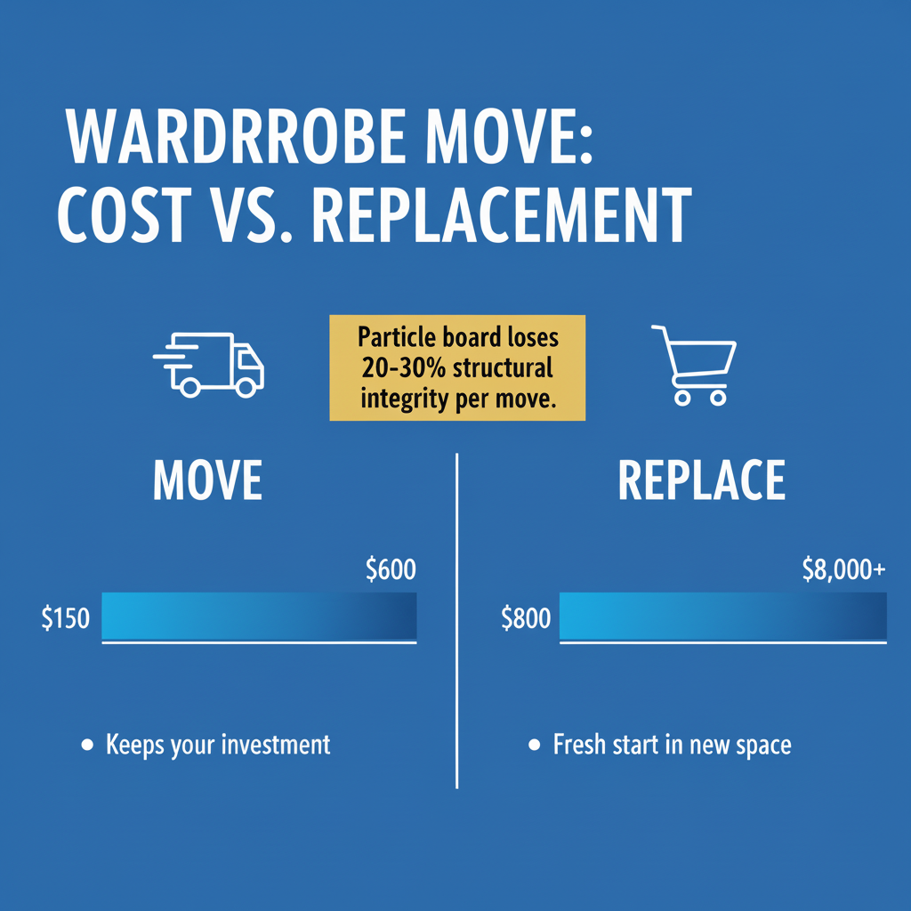 Infographic: Move Your Wardrobe or Buy New? Pro Moving Guide 2024