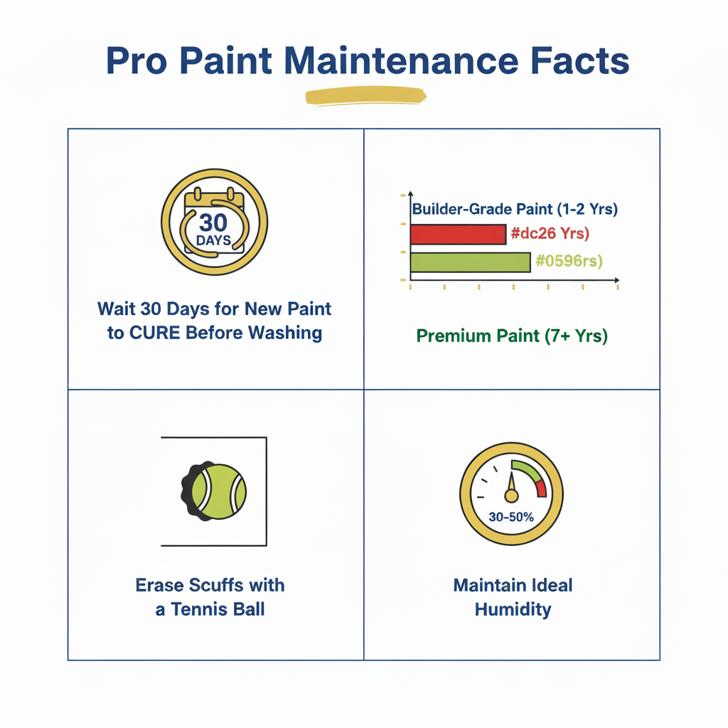 Infographic: Wall Paint Maintenance: A Pro's Guide to Fresh Walls
