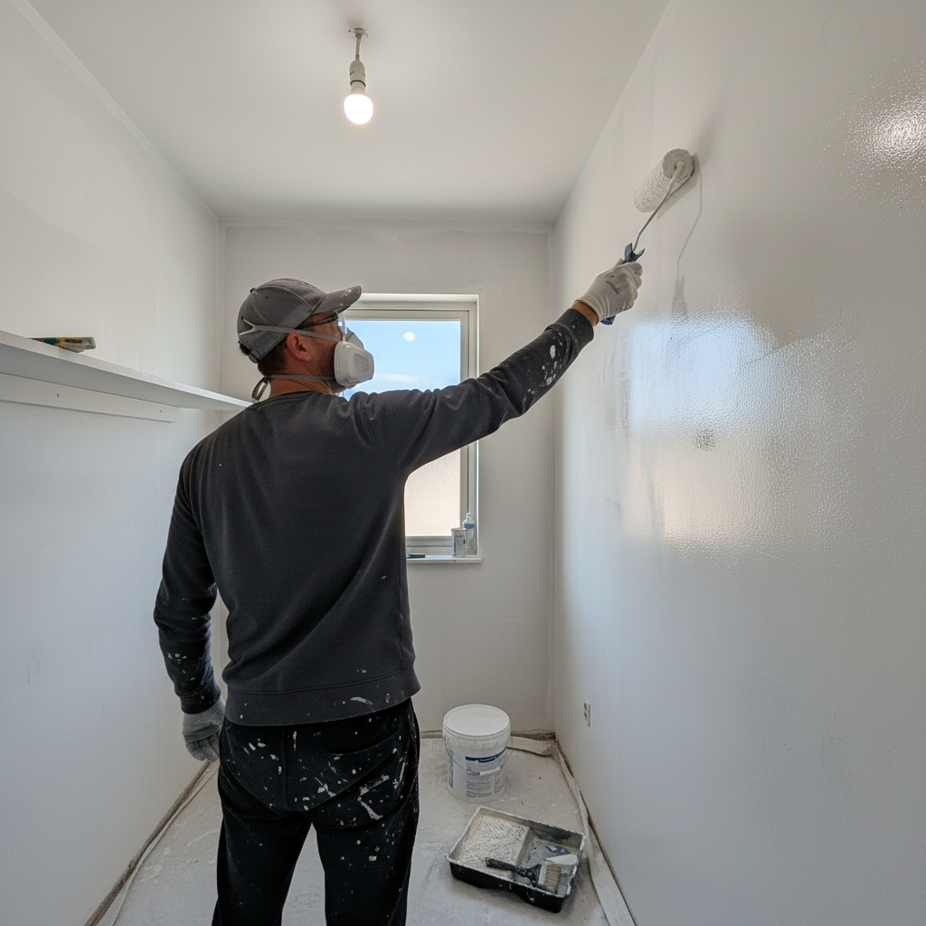 Illustration for Is Synthetic Lime Paint a Good Option? in Choosing White Paint: A Pro Painter's Guide