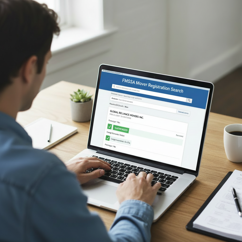 Illustration for How Do You Verify Legitimate Moving Company Credentials? in Mover Worker Rights: Legal Protection Guide