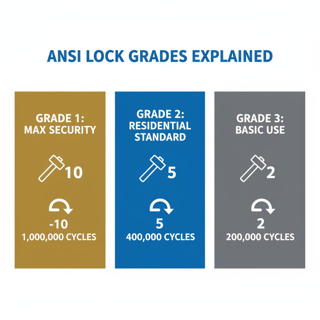 Infographic: ANSI Lock Grades Guide: Choose the Right Home Security