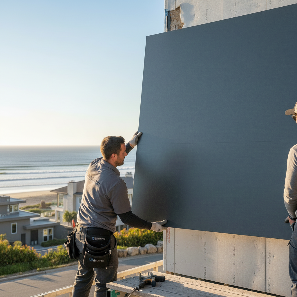 Illustration for Why Fiber Cement Dominates Coastal Installations in Best Coastal Siding: Salt & Storm Protection Guide